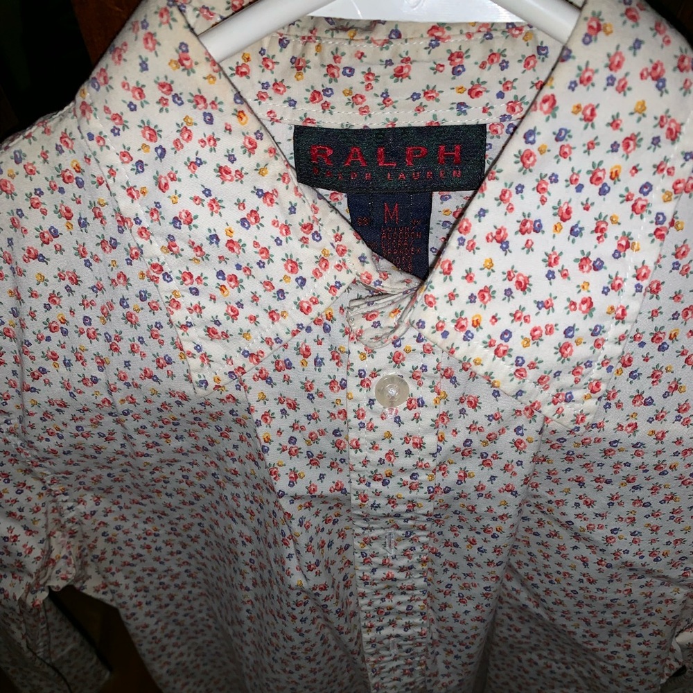 Floral Print Rauph Lauren Blouse